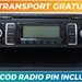 Radio CD MP3 VW RCD 210 Original 1K0035156B Golf 5 6 Passat + Cod PIN Deblo